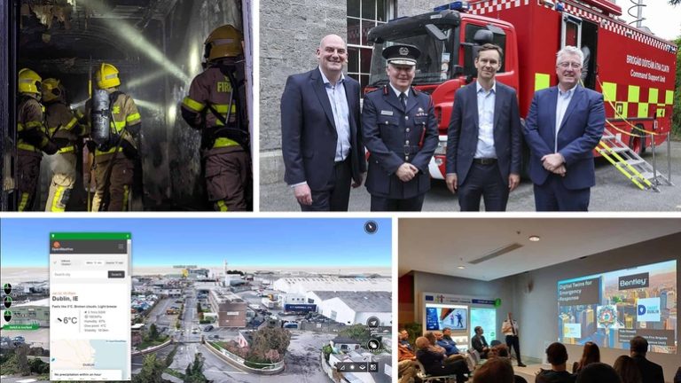 Dublin İtfaiyesi Acil Müdahalelerde Dijital İkiz Kullanıyor Dublin İtfaiyesi Acil Müdahalelerde Dijital İkiz Kullanıyor